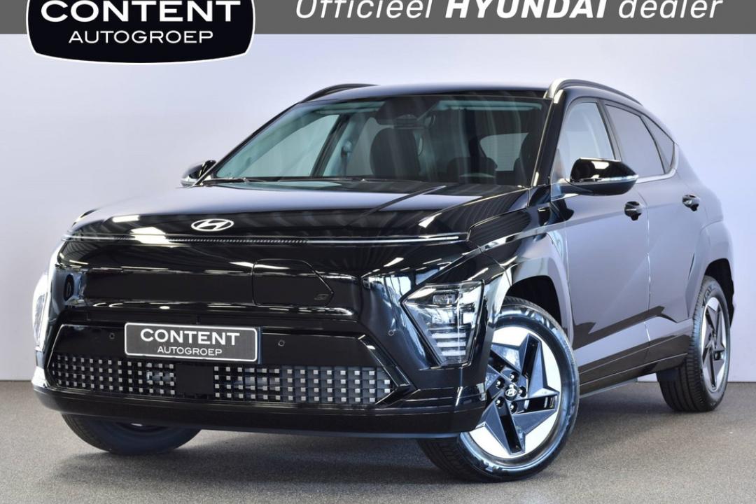 Hyundai Kona New 65,4 kWh Comfort Smart + Warmtepomp, batterijverwarming & pre-conditioning, V2L, Dodehoek detect