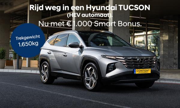 Hyundai TUCSON nu met € 1.000 Smart Bonus