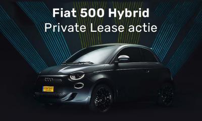 Fiat 500 Hybrid Private Lease actie