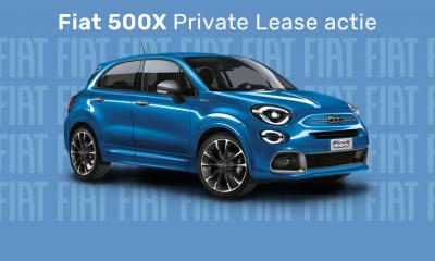 Fiat 500X Private Lease actie
