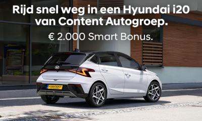 Hyundai i20 nu met € 2.000 Smart Bonus