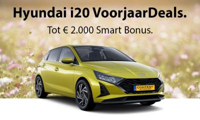 Hyundai i20 nu met € 3.000 Smart Bonus
