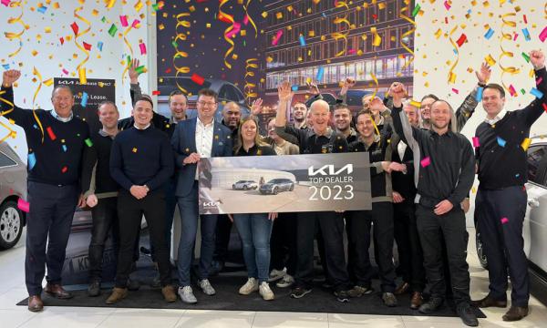 Content Autogroep bekroond met Kia Top Dealer Award 2023